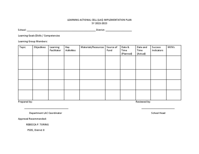 Learning Actional Cell PDF