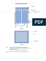 Proposed Service Water Tank Layout