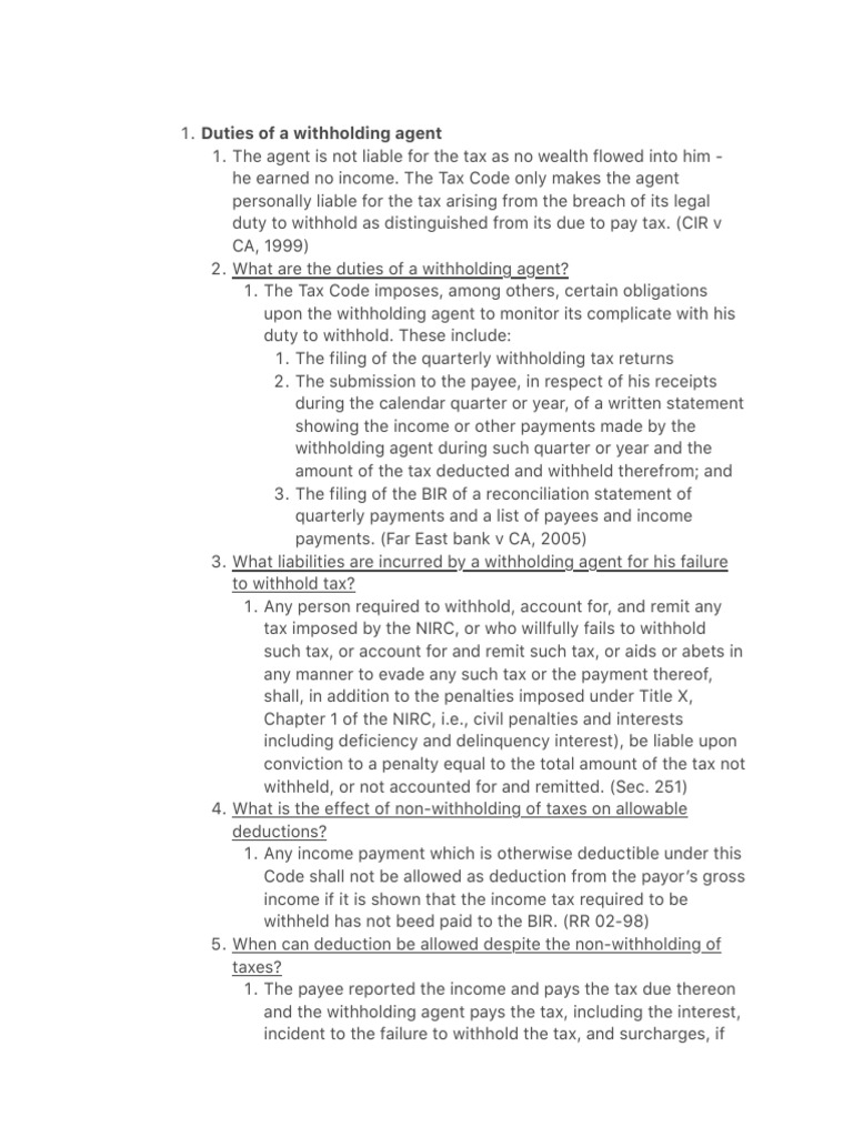 chapter 3 withholding agent status code