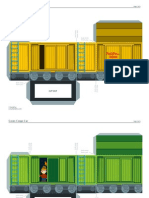 Familyfun Railroad: Yellow Cargo Car