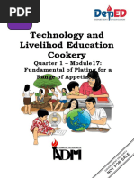 Tle9cookery q1 m17 Fundamentalofplatingforarangeofappetizers