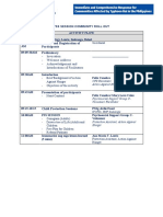 Program Flow For Community Based Groups