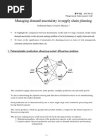 Managing Demand Uncertainty in Supply Chain Planning