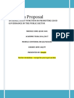 Research Proposal BFM Sample