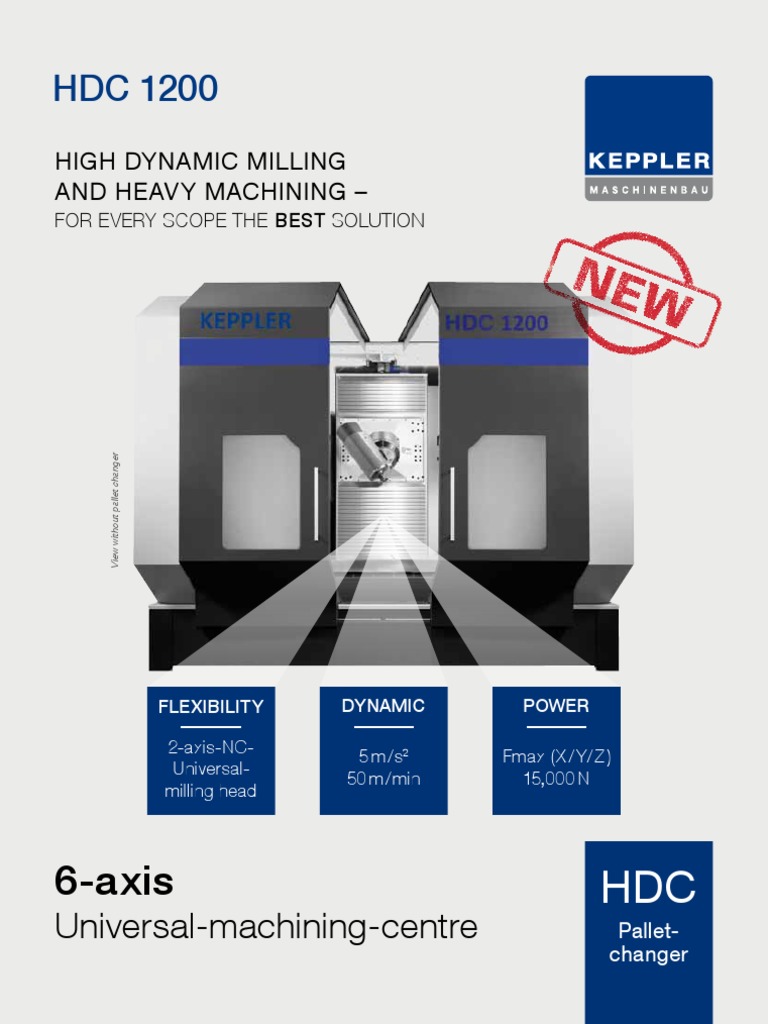 3-SPM301-KEPPLER-HDC-1200 | PDF | Machines | Engineering