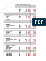 Bills of Quantities