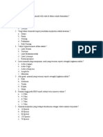 Soal PAS Parasitologi Kelas XII - Caridi