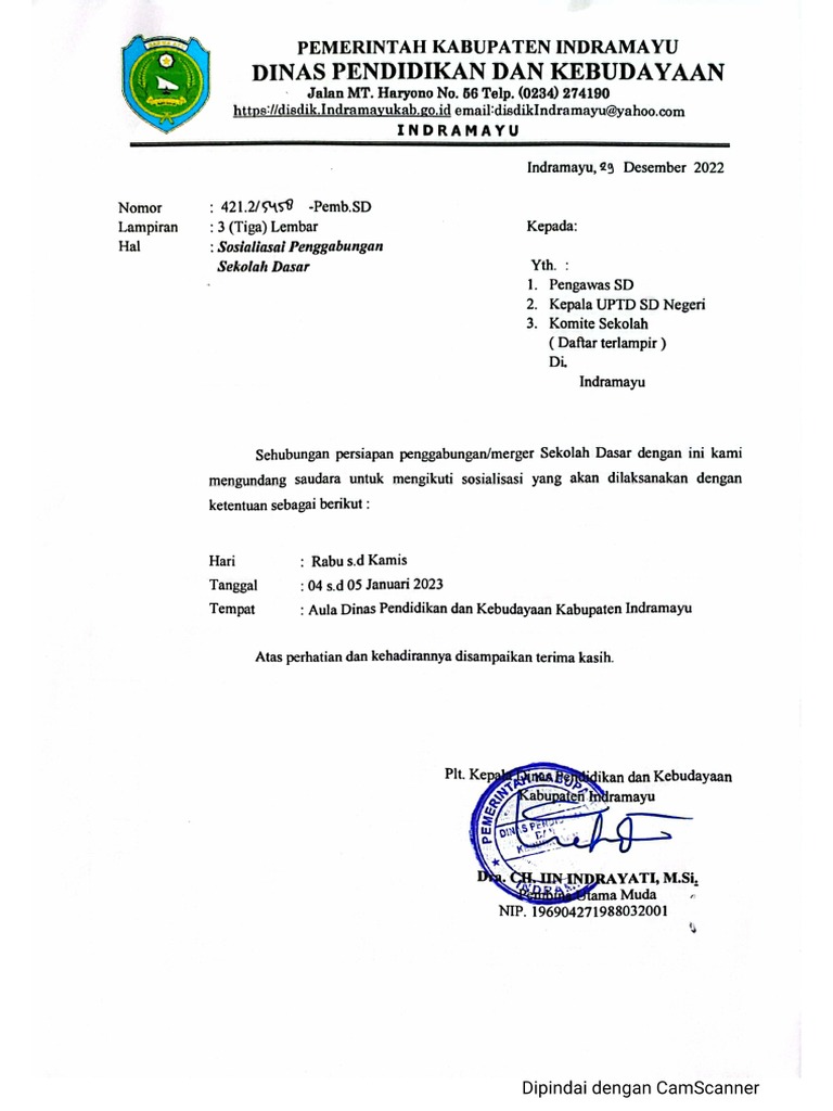 Undangan Sosialisasi | PDF