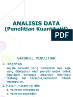 Analisa Data Kuantitatif