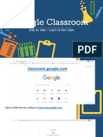 Google Classroom - Log in and Join Class