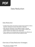 Data Reduction Techniques