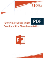 2016 PowerPoint Basics