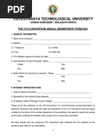 Membership Form VTU Consortium 2021