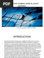 Rubber Lining Procedures and Standards | PDF | Natural Rubber | Adhesive