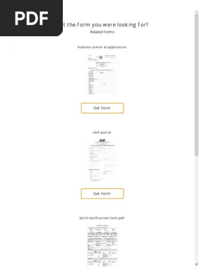 Kenya Form Registration Birth - Fill Online, Printable, Fillable, Blank _ pdfFiller