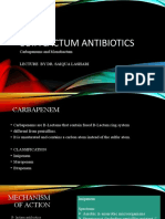 Carbapenem and Monobactum