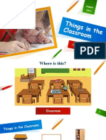 Grade 1 - Unit 2 (Things in The Classroom)