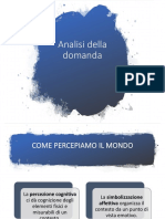 Analisi Della Domanda