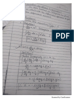 Partial Derivatives Questions