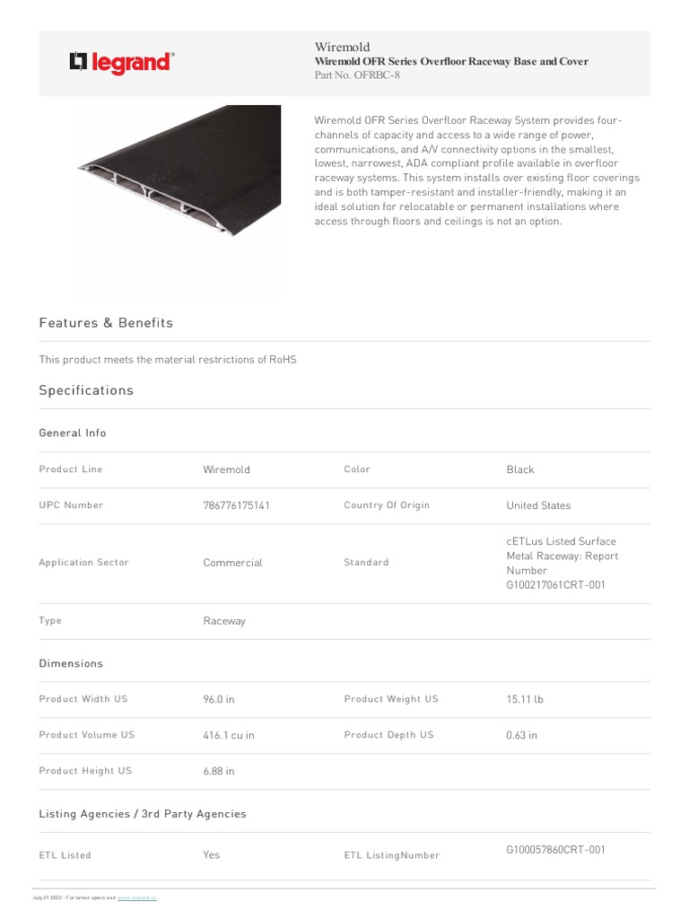 OFRBC 8 Web Cutsheet PDF