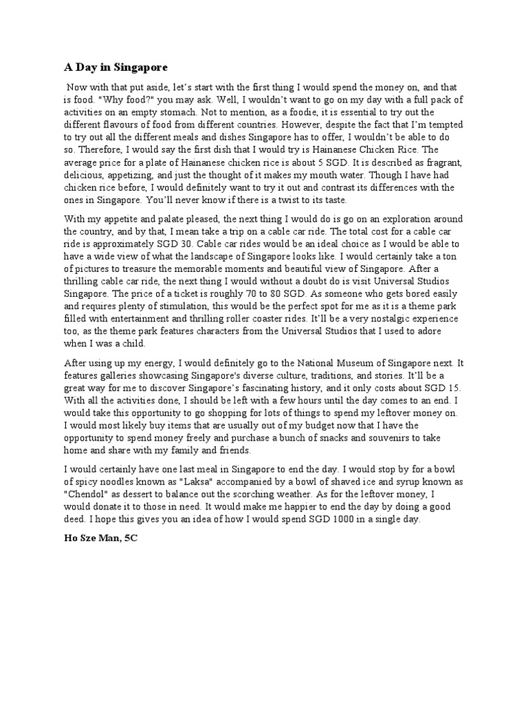 Ho Sze Man - SMJK Chung Hwa Klang | PDF | Foods | Cuisine