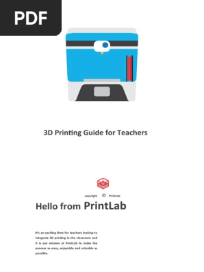 3D Printing Guide for Teachers