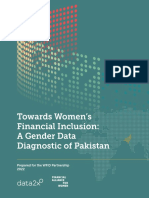 Towards Women's Financial Inclusion: A Gender Data Diagnostic of Pakistan
