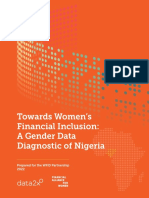 Towards Women's Financial Inclusion: A Gender Data Diagnostic of Nigeria