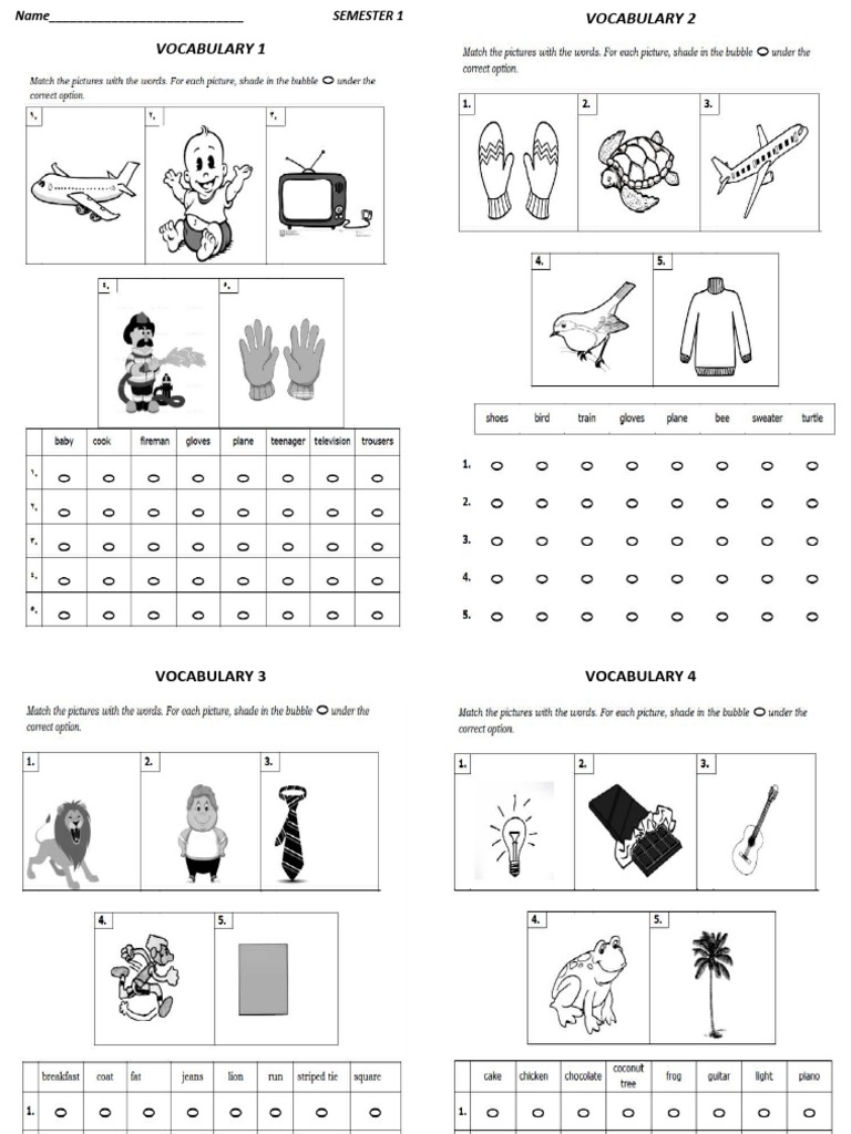 Main Booklet Test 2 Grade 5 | PDF