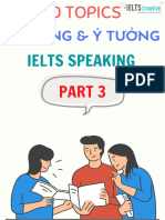 Ielts Speaking Part 3-10 Topics