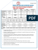 Fee Structure 2022 23 MBA - Revised