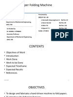 B9 - Paper Folding Machine