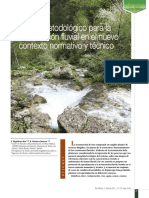 Marco Metodologico para La Restauración Fluvial en El Nuevo Contexto Normativo y Técnico