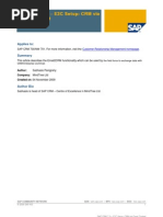 SAP CRM 7.0 - E2C Setup: CRM Via Email Toolset: Applies To