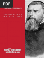 FEUERBACH - Espiritualismo - y - Materialismo