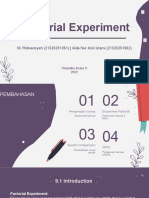 Kel 8 - Factorial Experiment - Statistika Ridwan Aida