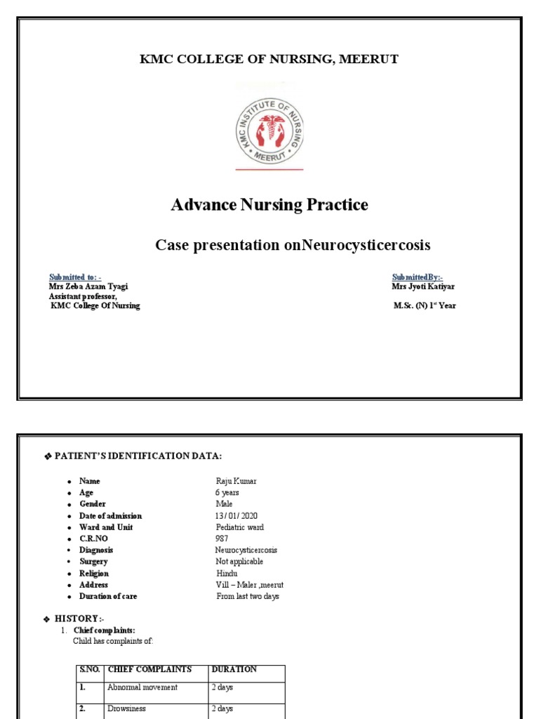 Pediatic Case Presentation Final Pdf Dehydration Diseases And