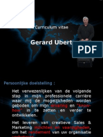 Personal Resume Gerard Ubert (NL PDF