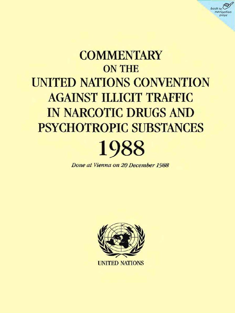 Commentary To The 1988 UN Convention E | PDF