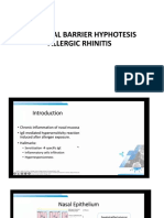 Epithelial Barrier Hyphotesis Allergic Rhinitis