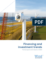 WindEurope Financing and Investment Trends 2021