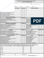 Autorização para trabalho em altura