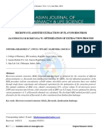 Microwave-Assisted Extraction of Flavonoids From Z