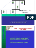 Tema 1. Conceptos Iniciales Sobre Fitness