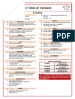 3a Série: Sumário de Conteúdos por Disciplina