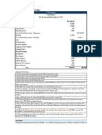 Adjusting Entries for TWA Company