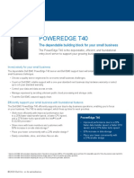 M Link Dell Poweredge One Socket Tower Servers Technical Spec Sheet