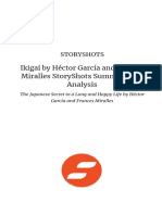 Ikigai by Héctor García and Francesc Miralles StoryShots Book Analysis and Summary