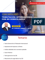 Tributación Internacional Con No Domiciliados