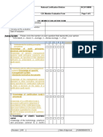 CDC Member Evaluation Form Insights